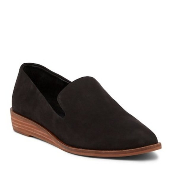 Kelsi Dagger Abbi Suede Slip-On Loafer Wedge - Picture 5 of 5